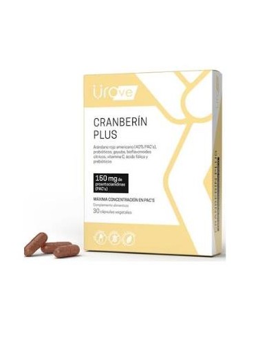 UROVE CRANBERIN PLUS 30vcaps. HERBORA