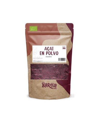 AÇAI en polvo 100gr. ECO SG VEGAN KARMA