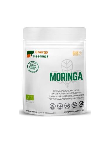 MORINGA polvo 200gr. ECO VEGAN SG ENERGY FEELINGS