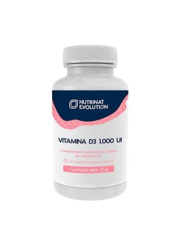 VITAMINA D3 1000ui 30cap. NUTRINAT EVOLUTION