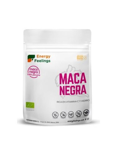 MACA NEGRA polvo 200gr. ECO VEGAN SG ENERGY FEELINGS