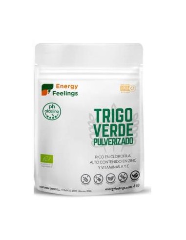 TRIGO VERDE pulverizado 200gr. ECO VEGAN SG ENERGY FEELINGS