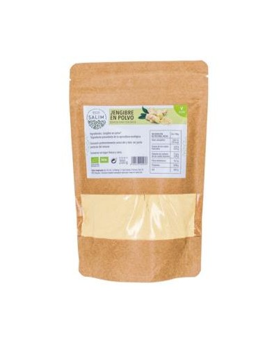 JENGIBRE en polvo 200gr. BIO VEGAN ECO SALIM