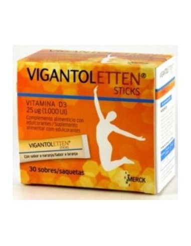 VIGANTOLETTEN vitamina D3 1000ui 30sticks