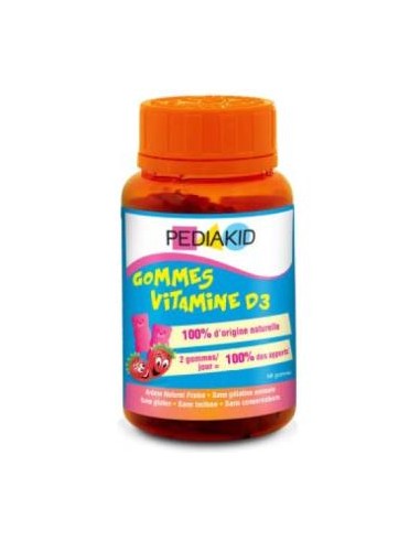 PEDIAKID GOMINOLAS vitamina D3 60gominolas INELDEA