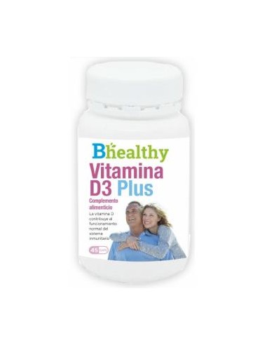 BHEALTHY VITAMINA D3 PLUS 45cap. BIOVER