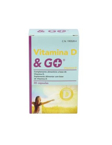 VITAMINA D 30cap. PHARMA & GO