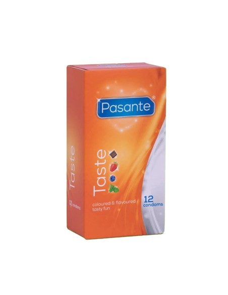 Preservativos online sabores Pasante Taste 12 unidades