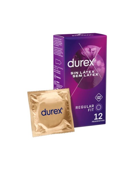 Preservativos sin látex Durex.  Compra online en Tuscondones.com!