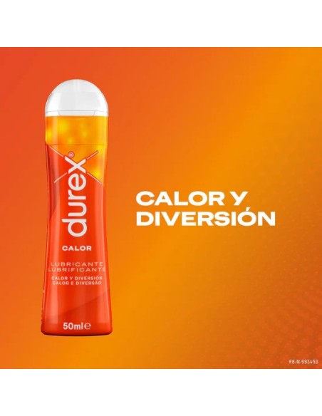 Lubricante estimulante efecto calor marca Durex 50 ml