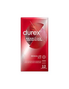 Condones Durex Sensitivo Contacto Total 12 uds. Envío en 24h.