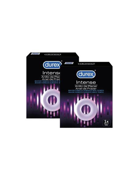 Dos anillos de placer marca Durex