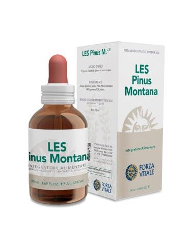 LES PINUS MONTANA pino de montaña 50ml. FORZA VITALE