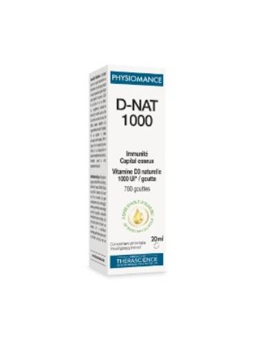 PHYSIOMANCE D-NAT 1000 gotas 20ml. THERASCIENCE