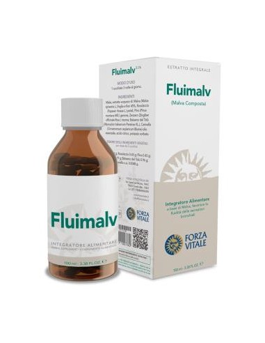 FLUIMALV (MALVA COMPOSTA) jarabe 100ml. FORZA VITALE