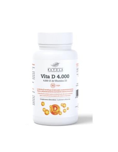 VITAMINA D 4000 90cap. BETULA