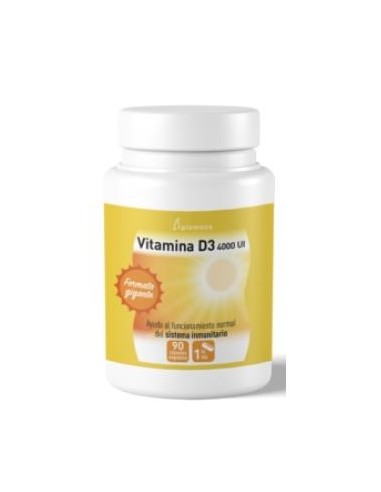 VITAMINA D3 4000UI 90cap. PLAMECA