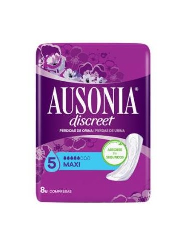 AUSONIA DISCREET maxi 8ud.