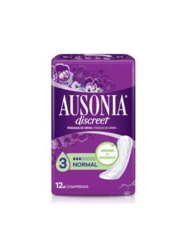 AUSONIA DISCREET normal 12ud.