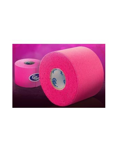 CURE TAPE rosa vendaje neuromuscular (5cm x 5m)