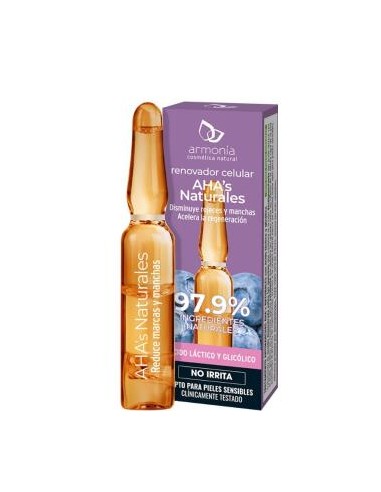 TRATAMIENTO AHAs NATURALES 1ud 2ml. ARMONIA