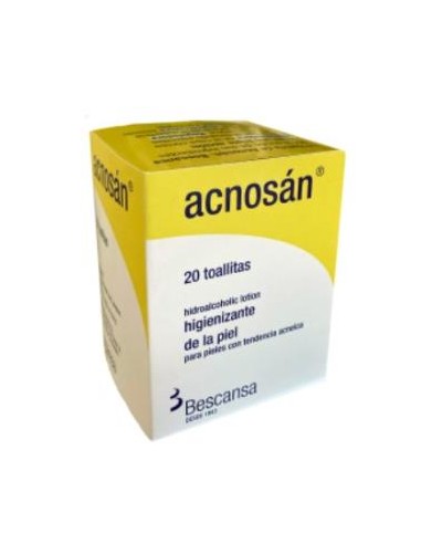 ACNOSAN toallitas 20ud. BESCANSA