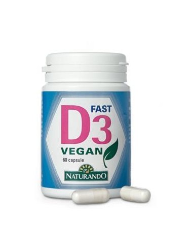 D3 FAST VEGAN 60comp. NATURANDO