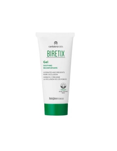 BIRETIX gel reconfortante piel acneica 50ml.