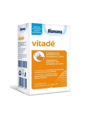 VITADE COMPL DIETA VIT D gotas 15ml. HUMANA