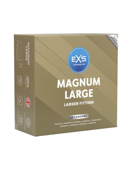 Preservativos eXs Magnum Large - Gran tamaño XL