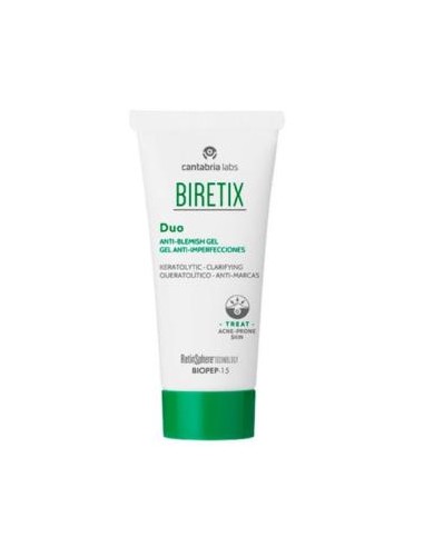 BIRETIX DUO anti imperfecciones gel 30ml.