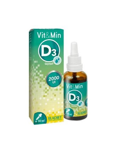 VIT & MIN VITAMINA D3 30ml. ELADIET