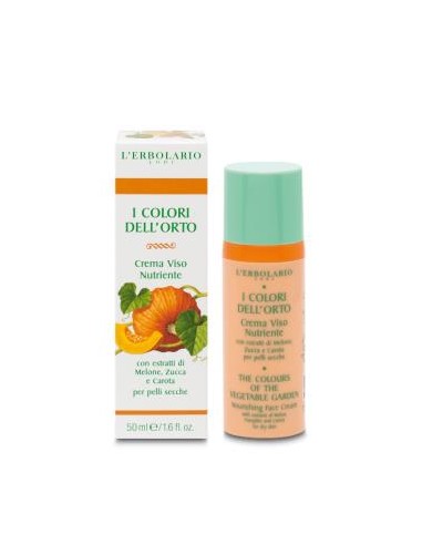 COLORES DEL HUERTO crema facial nutritiva 50ml. LERBOLARIO