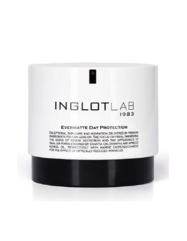 INGLOT LAB crema facial evermatte day 50m