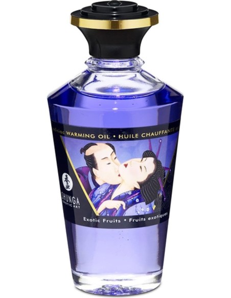 Aceite caliente comestible Shunga - Elige tu sabor