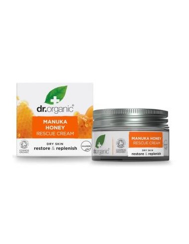 CREMA RESCATE miel de manuka 50ml. DR. ORGANIC