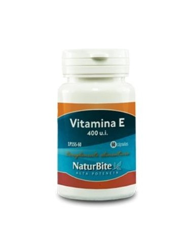 VITAMINA E 400ui natural 60cap. NATURBITE