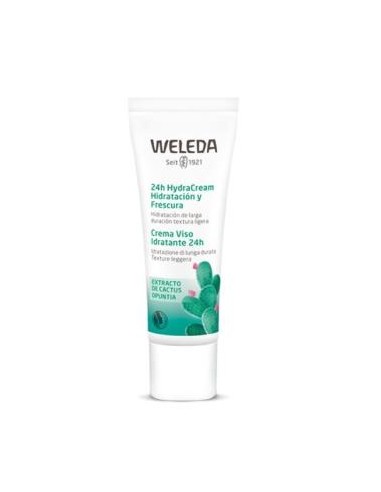 24H HYDRACREAM con ext. de cactus 30ml. WELEDA