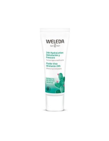 24H HYDRALOTION con ext. de cactus 30ml. WELEDA