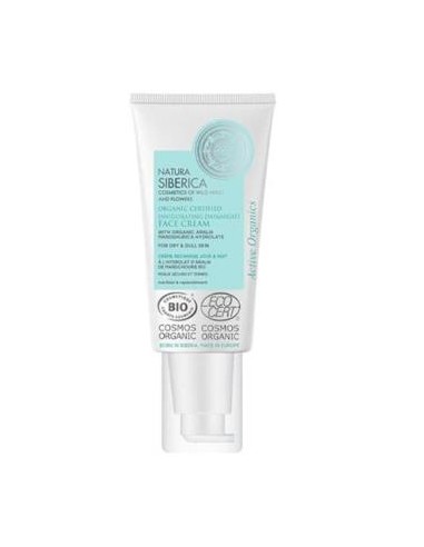 CREMA FACIAL DIA-NOCHE vigorizante piel seca 50ml. NATURA SIBERICA