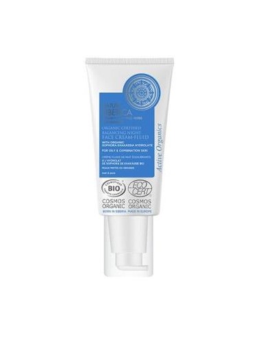 CREMA FACIAL NOCHE equilibrante piel grasa-mixta NATURA SIBERICA