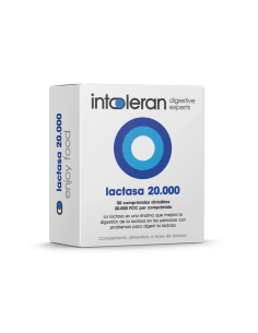 Intoleran Lactasa 20.000 - 50 cápsulas veganas