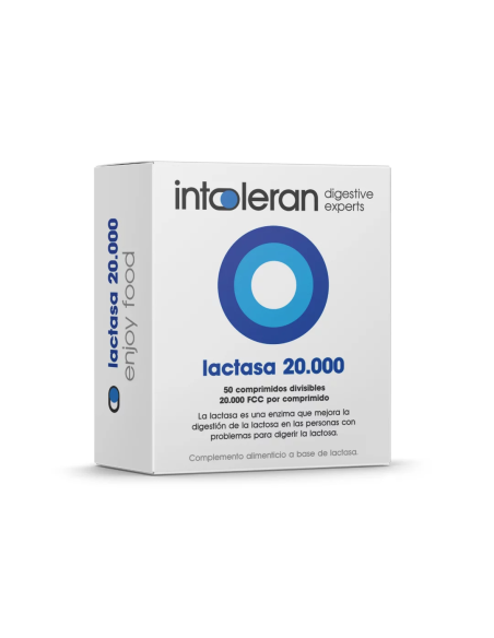 Intoleran Lactasa 20.000 - 50 cápsulas veganas