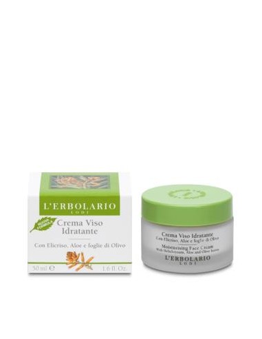 CREMA FACIAL HIDRATANTE helicriso y aloe 50ml. LERBOLARIO