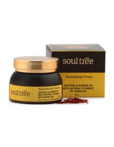 CREMA FACIAL NUTRITIVA con azafran 60gr. SOULTREE