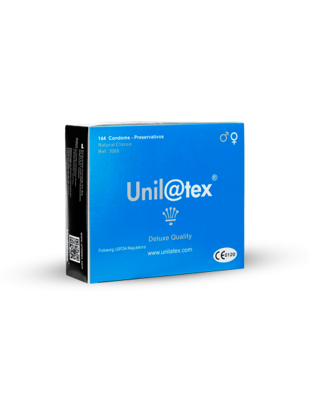 Condones Unilatex Natural caja de 144