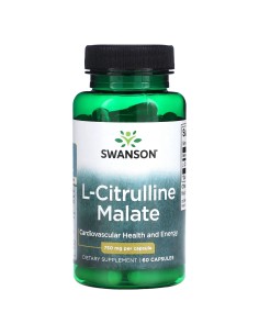 Swanson Malato de L-Citrulina 750mg 60 cápsulas
