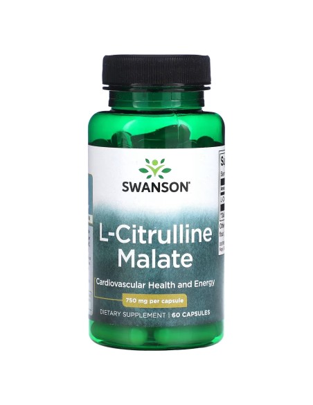 Swanson Malato de L-Citrulina 750mg 60 cápsulas