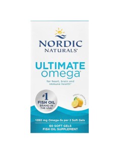 Nordic Naturals Ultimate Omega 3, 1280mg 60 cápsulas