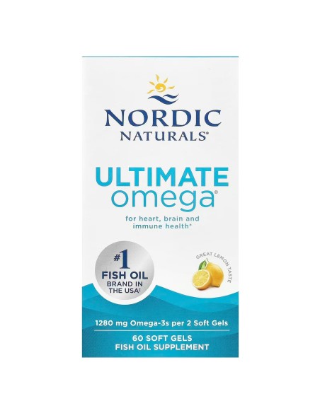 Nordic Naturals Ultimate Omega 3, 1280mg 60 cápsulas